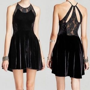 Free people velvet M dress